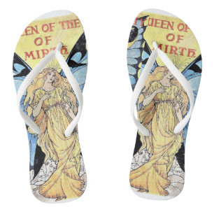 Fairy Queen Summer Flip Flops
