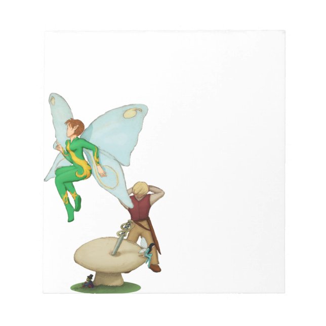 Fairy Quest Notizblock (Vorderseite)
