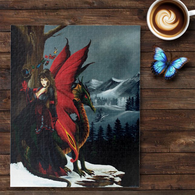 Fairy Red Dragon Fantasy Spring (Von Creator hochgeladen)