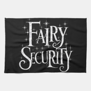 Fairy Security Funny Halloween-Kostüm Geschirrtuch
