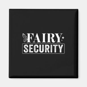 Fairy Security Geburtstag Halloween Magnet