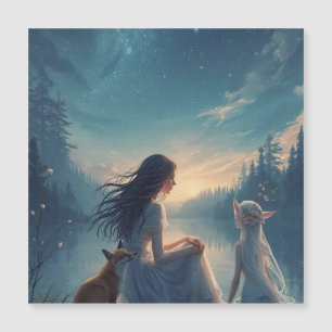 FAIRY SISTERS AND THE FOX MAGNETKARTE