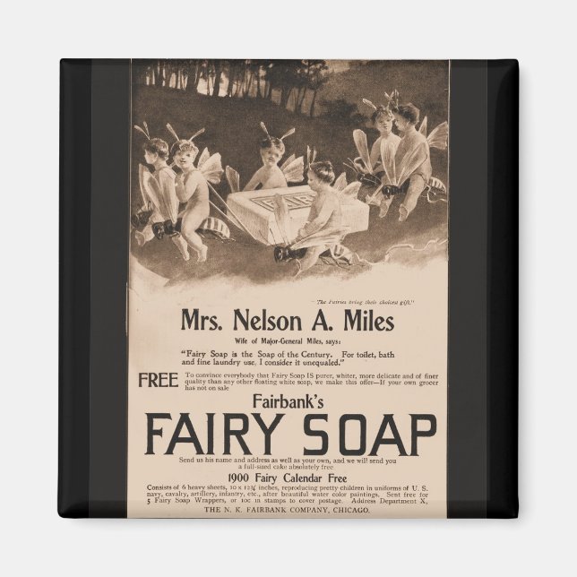 Fairy Soap Magnet (Vorne)