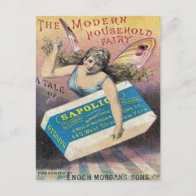 Fairy Soap Postcard Postkarte (Vorderseite)