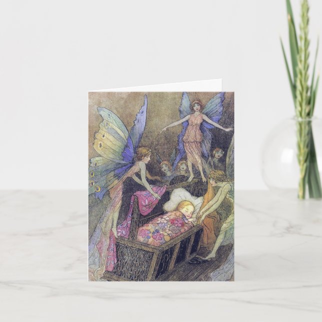 Fairy Spirits Baby Shower Event Einladung (Vorderseite)