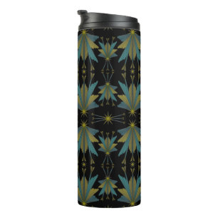 Fairy Stars Black Thermal Travel Tumbler Thermosbecher