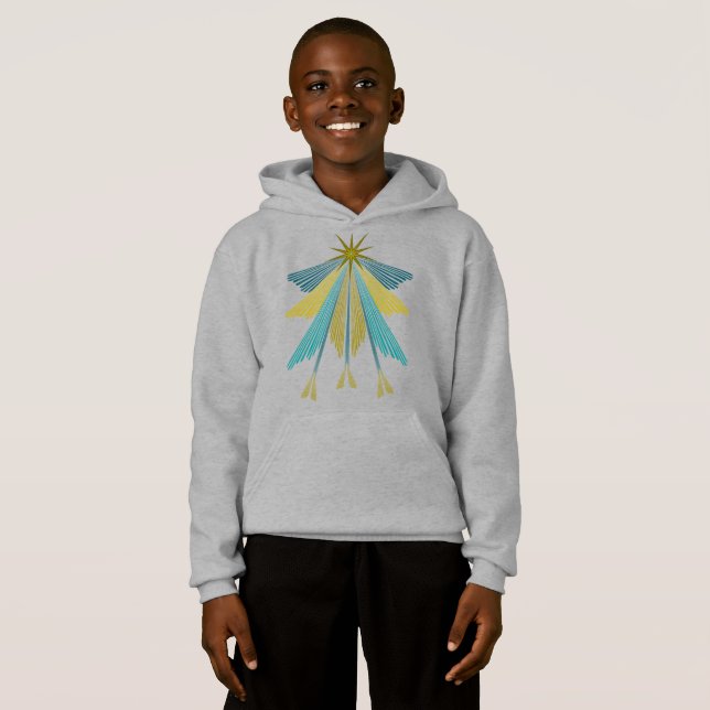 Fairy Stars Enfants Unisex Pullover Sweat - shirt  (Devant entier)