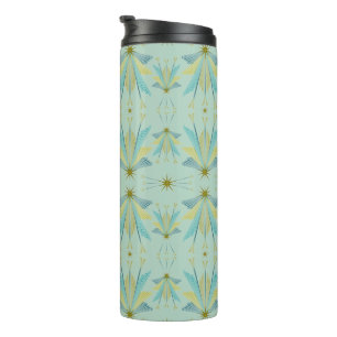 Fairy Stars Pistachio Thermal Travel Tumbler Thermosbecher