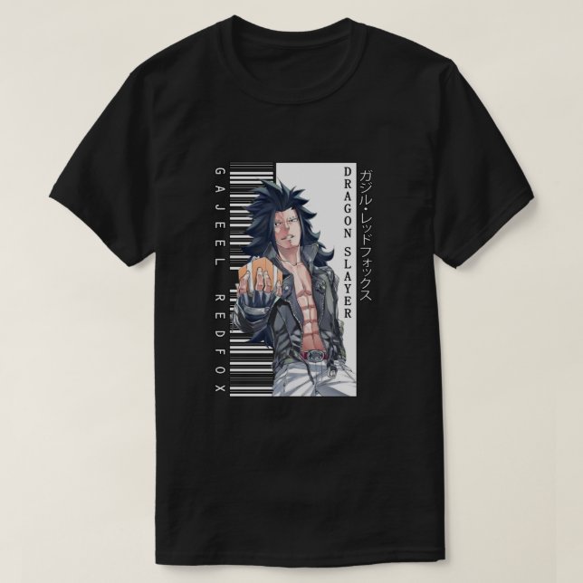 Fairy Tail - Gajeel Redfox 1 T-Shirt (Design vorne)