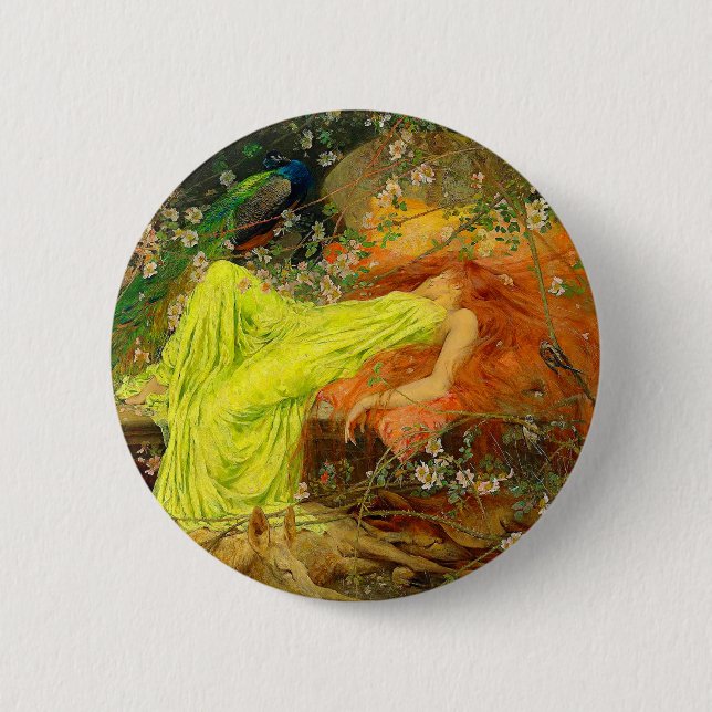 Fairy Tale Arthur Wardle Button (Vorderseite)
