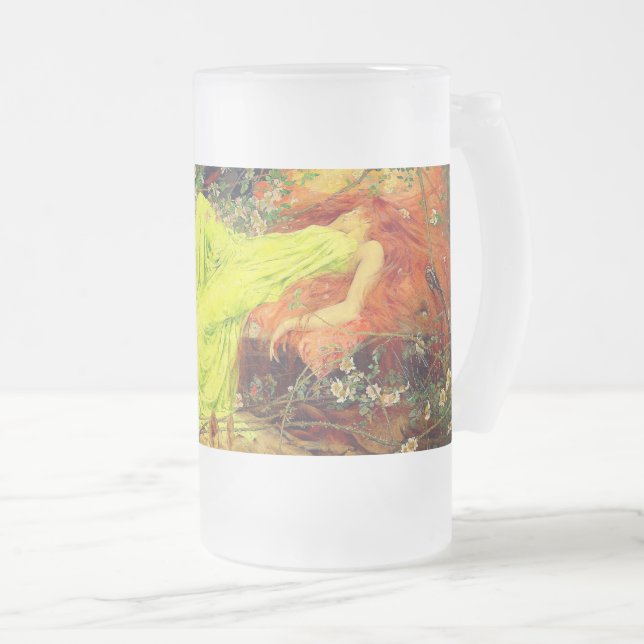 Fairy Tale Arthur Wardle Mattglas Bierglas (VorderseiteRechts)