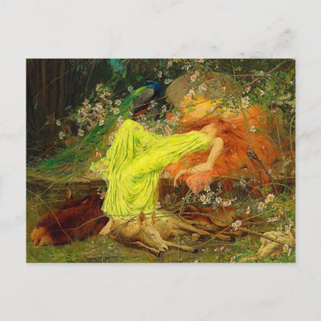 Fairy Tale Arthur Wardle Postkarte (Vorderseite)