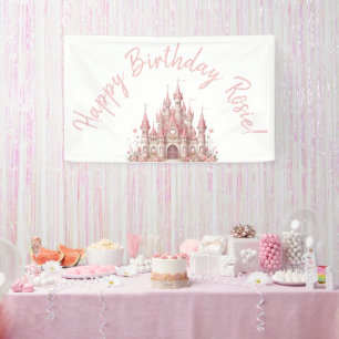 Fairy Tale Burg Girl del Malcantone Personalisiert Banner
