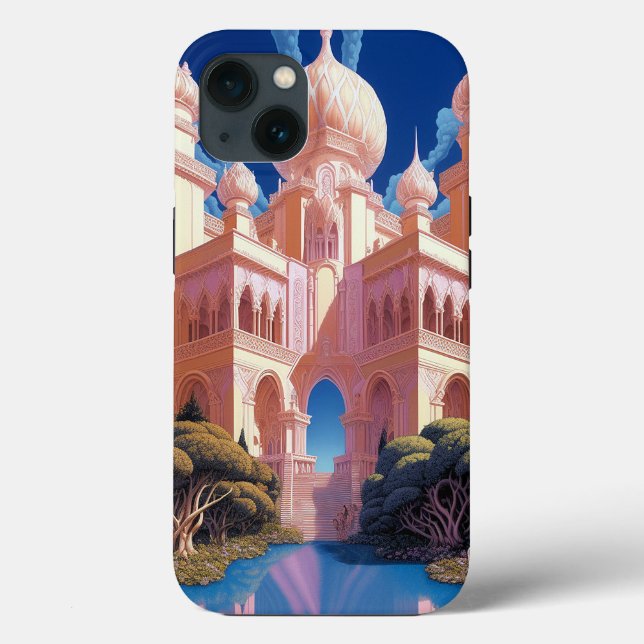 Fairy Tale Burg Pinacoteca Casa Rusca Case-Mate iPhone Hülle (Rückseite)