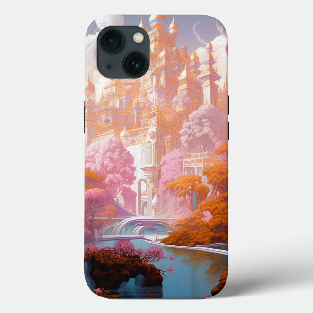 Fairy Tale Burg Pinacoteca Casa Rusca Case-Mate iPhone Hülle (Rückseite)