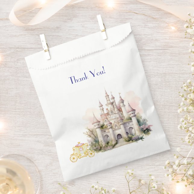 Fairy Tale Castle Geschenktütchen (Ausgeschnitten)
