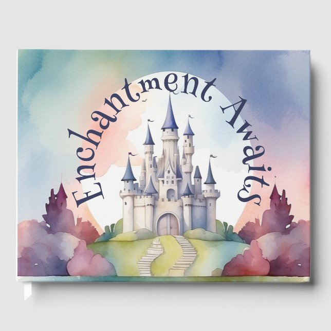 Fairy Tale Castle Party Gästebuch (Vorderseite)