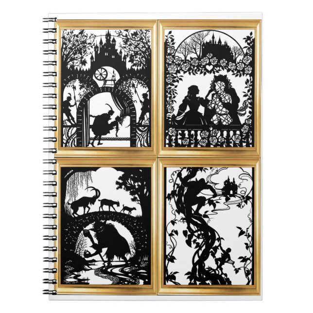 Fairy Tale Collection Notebook Notizblock (Vorderseite)