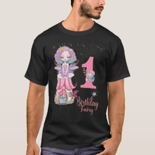Fairy Tale Fairies Princess Geburtstagsparty 1. 4. T-Shirt