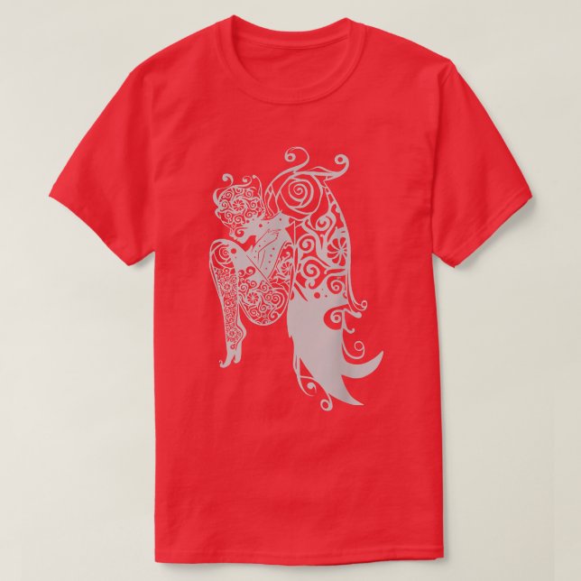Fairy Tale Fantasy Niedlich Mandala Top (Design vorne)
