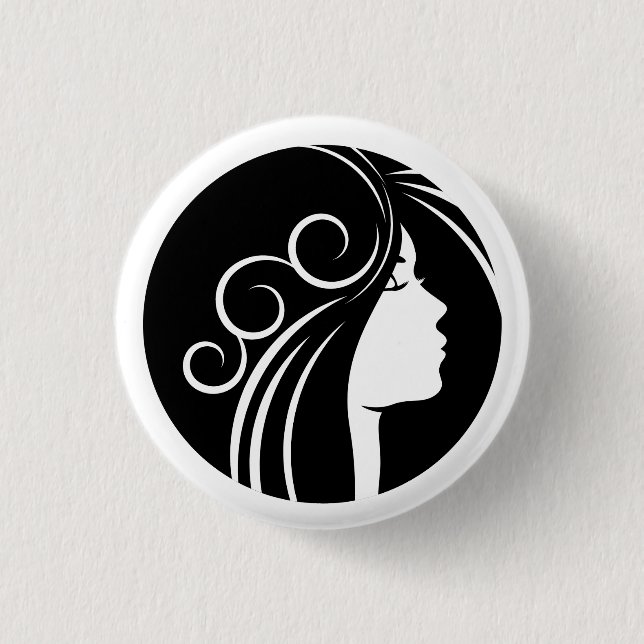 Fairy Tale Heroines Girl Button (Vorderseite)