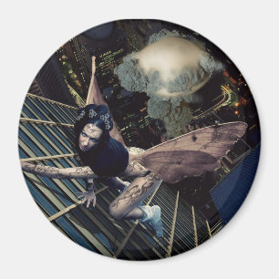 Fairy Tale Imaginaire Art Woman Magnet
