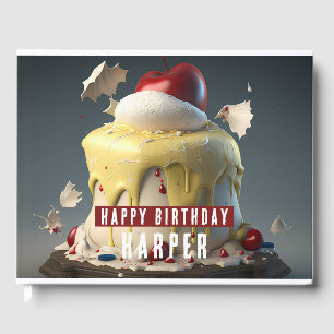 Fairy Tale Inspiré Anniversaire Livre d'invités