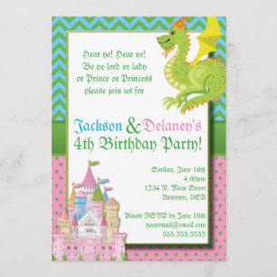 Fairy Tale Party Einladung