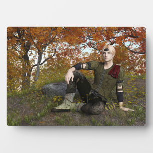 Fairy Tale Prince Fotoplatte