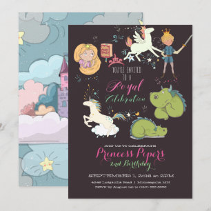 Fairy Tale Theme Party Invitation