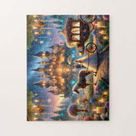 Fairy Tale Wedding Castle Horse-Drawn Carriage