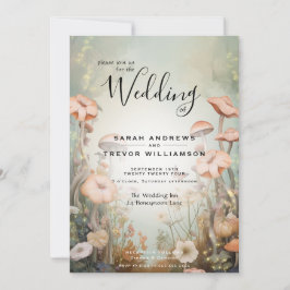 Fairy Tale Woodland Fairycore Romance Einladung