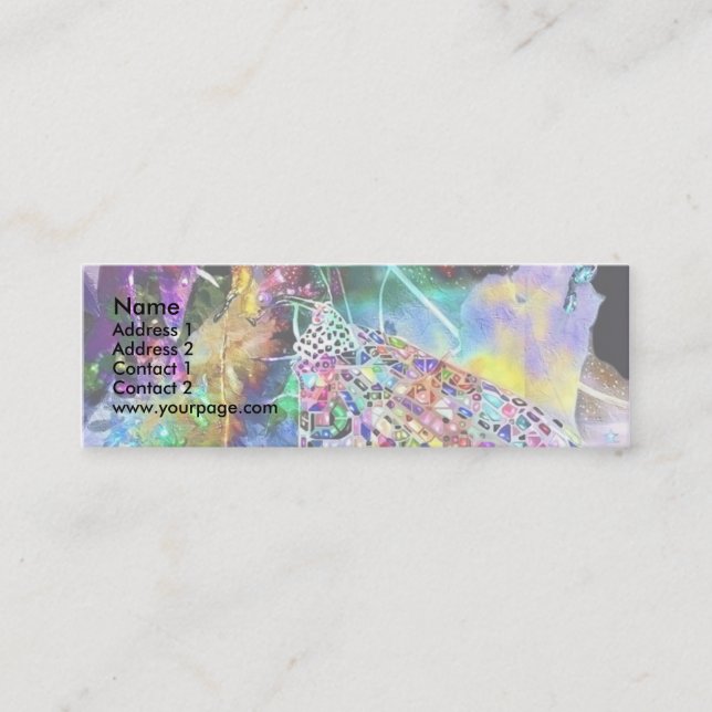 Fairy Tale World Mini Visitenkarte (Vorderseite)