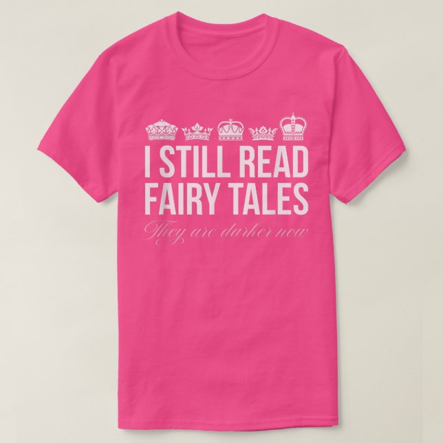 Fairy Tales Book Lover Geschenk T-Shirt (Design vorne)
