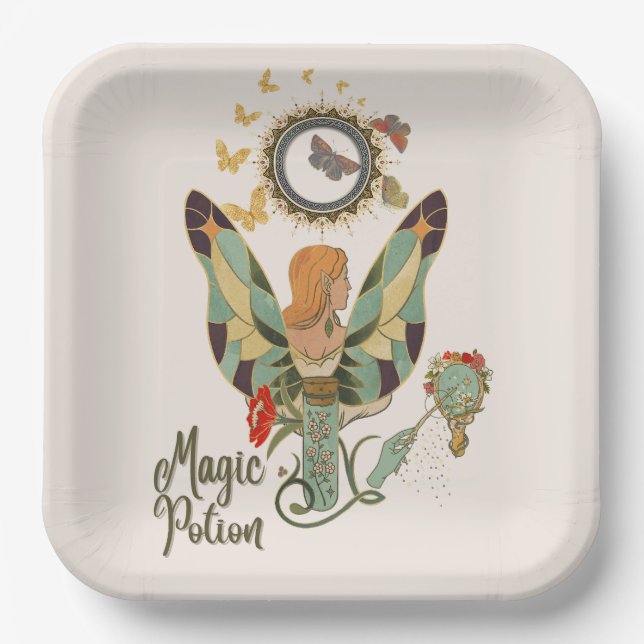 Fairy Tales & Magic Moments Pappteller (Vorderseite)