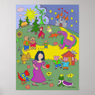 Fairy Tales von Vera Trembach Poster