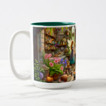 Fairy Tea Party Whimsical Kitchen