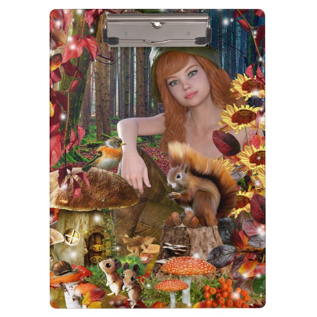 Fairy Town Klemmbrett (Vorderseite)