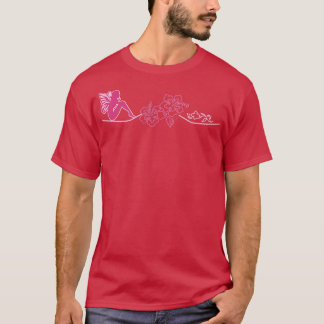 Fairy Tribal Artwork T Hibiskus und Feen T-Shirt