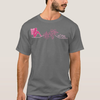 Fairy Tribal Artwork Thibiscus und Feen T-Shirt
