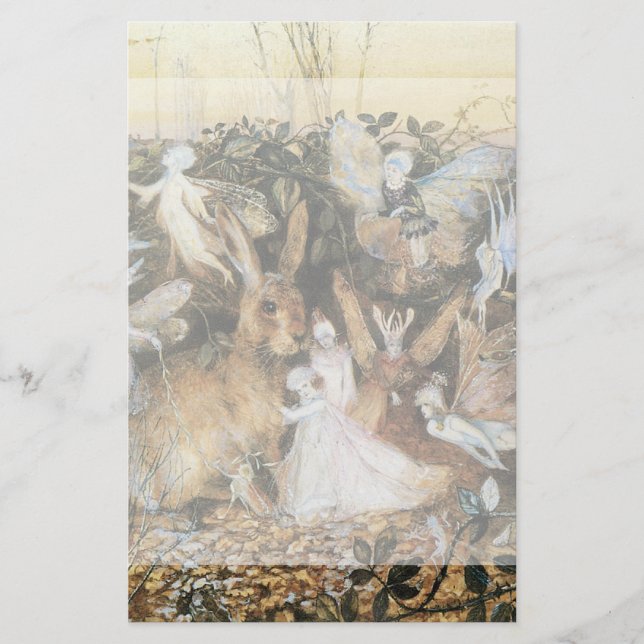 Fairy Twilight von John Anster Fitzgerald Briefpapier (Vorderseite)