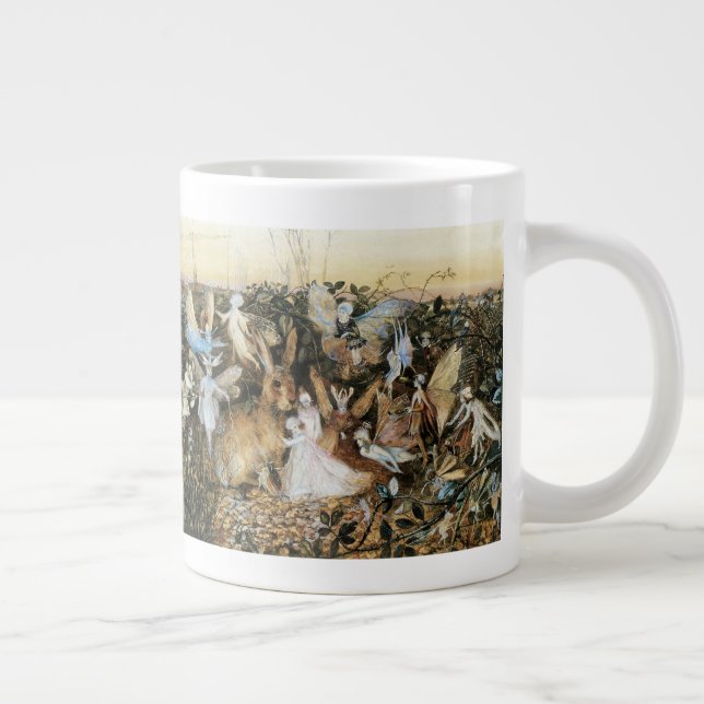 Fairy Twilight von John Anster Fitzgerald Jumbo-Tasse (Rechts)