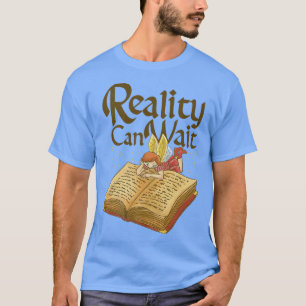 Fairy und Buch T-Shirt