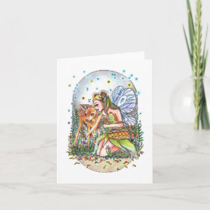 Fairy und Fawn Karte
