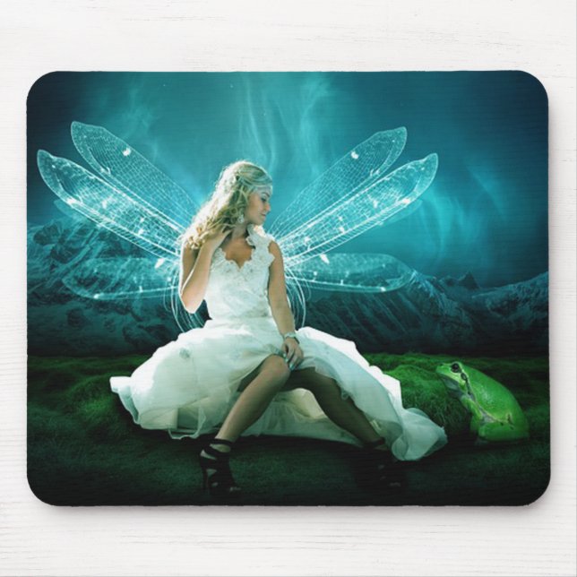 Fairy und Frosch Mousepad (Vorne)