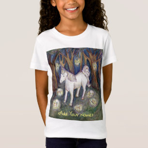 Fairy Unicorn Forest Fantasy Art Custom T - Shirt