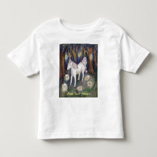 Fairy Unicorn Forest Imaginaire Art Custom T-Shirt