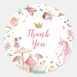 Fairy Unicorn Stickers