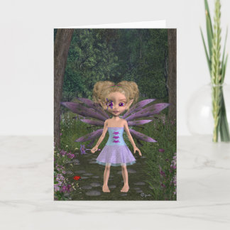 Fairy Violet - Carte de voeux