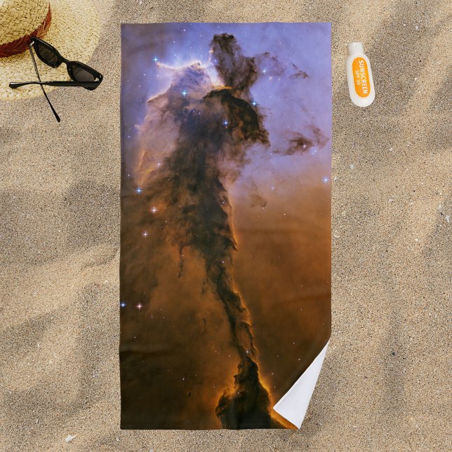 Fairy von Eagle Nebula NASA Abstrakt Strandtuch (Fairy of Eagle Nebula NASA Abstract Beach Towel)